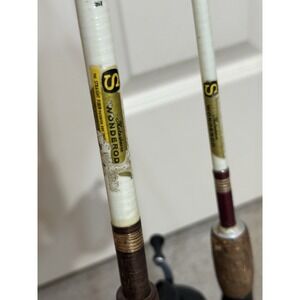 Vintage Fishing Polls (2 Shakespeare Wonderods, 1 Johnny Walker)  Sold As is